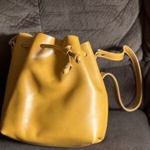 Portland Leather Mango Large Bucket Bag